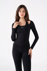 ULTRA WIDE SHOULDER LONG SLEEVE