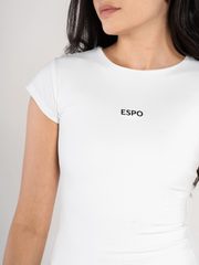 ROUND NECK CAP SLEEVE