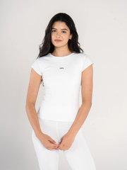 ROUND NECK CAP SLEEVE