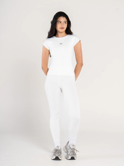 ROUND NECK CAP SLEEVE