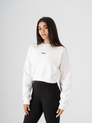 CROPPED CREW NECK