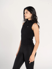SLEEVELESS SCULPTED JACKET