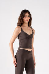 RUCHED TANK TOP