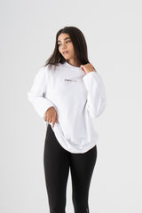 OVERSIZED COTTON LONG SLEEVE T-SHIRT