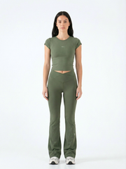 WRAP OVER YOGA PANTS