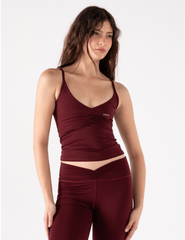 RUCHED TANK TOP
