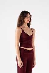 RUCHED TANK TOP