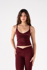 RUCHED TANK TOP