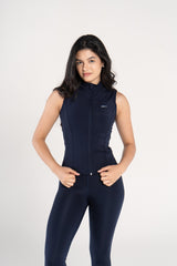 SLEEVELESS SCULPTED JACKET