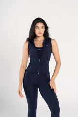 SLEEVELESS SCULPTED JACKET