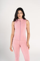 SLEEVELESS SCULPTED JACKET