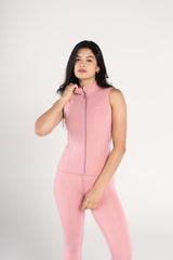 SLEEVELESS SCULPTED JACKET