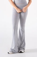 COTTON FOLD OVER YOGA PANTS