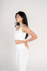 ZIP-FRONT SPORTS BRA