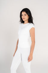 ROUND NECK CAP SLEEVE