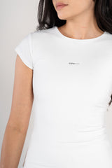 ROUND NECK CAP SLEEVE