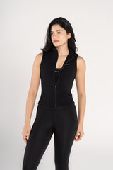 SLEEVELESS SCULPTED JACKET