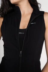 SLEEVELESS SCULPTED JACKET