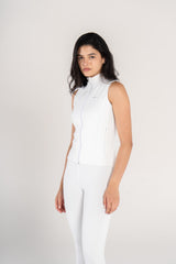 SLEEVELESS SCULPTED JACKET