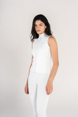 SLEEVELESS SCULPTED JACKET