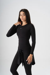 ROUND NECK LONG SLEEVE TOP