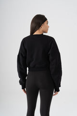 CROPPED CREW NECK