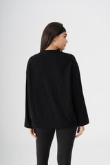 OVERSIZED COTTON LONG SLEEVE T-SHIRT