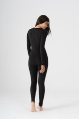 ZIPPER LONG SLEEVE JUMPSUIT
