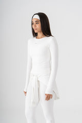 ROUND NECK LONG SLEEVE TOP