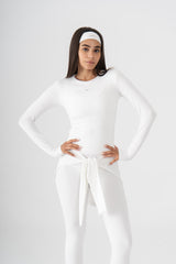 ROUND NECK LONG SLEEVE TOP