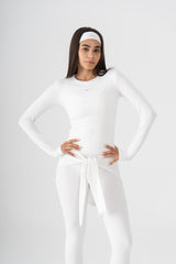 ROUND NECK LONG SLEEVE TOP