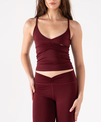 RUCHED TANK TOP