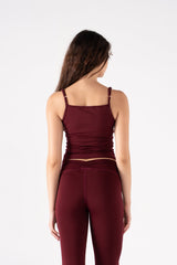 RUCHED TANK TOP