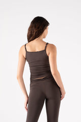 RUCHED TANK TOP