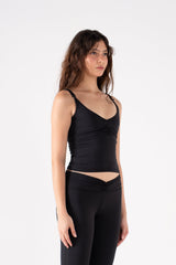 RUCHED TANK TOP