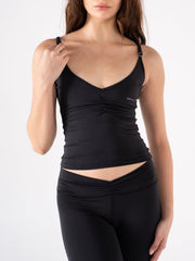 RUCHED TANK TOP