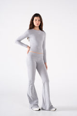 COTTON ROUND NECK LONG SLEEVE