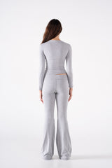 COTTON ROUND NECK LONG SLEEVE