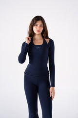 ULTRA WIDE SHOULDER LONG SLEEVE