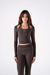 ULTRA WIDE SHOULDER LONG SLEEVE