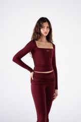 ULTRA WIDE SHOULDER LONG SLEEVE