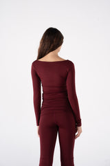 ULTRA WIDE SHOULDER LONG SLEEVE
