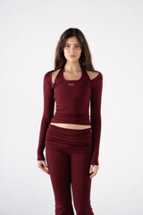 ULTRA WIDE SHOULDER LONG SLEEVE