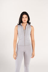 SLEEVELESS SCULPTED JACKET