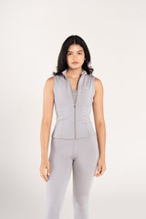 SLEEVELESS SCULPTED JACKET