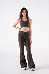 DRAWSTRING FLEX YOGA PANTS