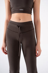 DRAWSTRING FLEX YOGA PANTS