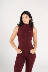 SLEEVELESS SCULPTED JACKET