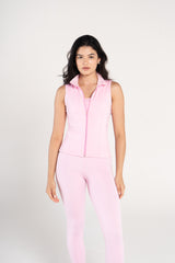 SLEEVELESS SCULPTED JACKET