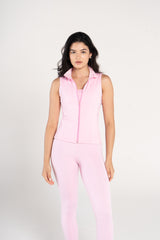 SLEEVELESS SCULPTED JACKET